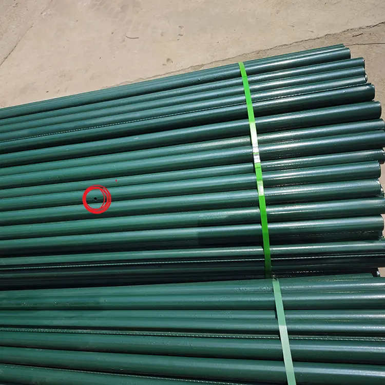 Posts with drilled holes